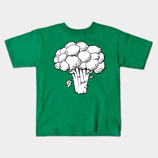 Broccoli Illustration Kids T-Shirt